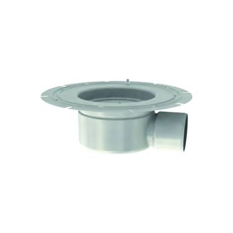 Siphon de sol 218 DN 100 sans bride adhésive horizontale GV 1.4301, FHD