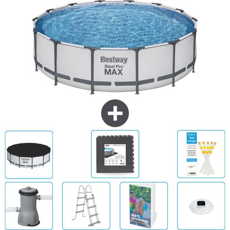 Bestway Steel Pro MAX Rund - 427x122 cm - 8-teilig  S608 (1/4)