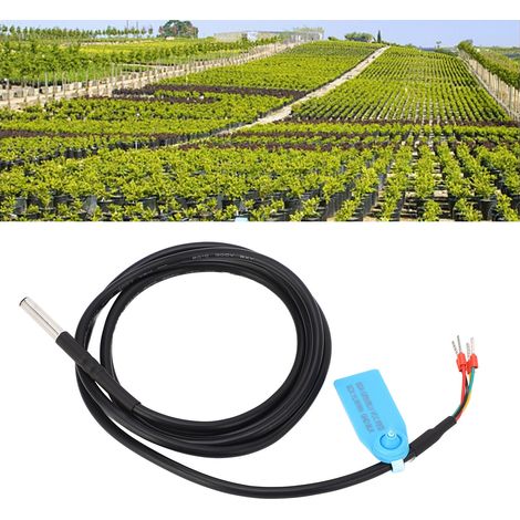 3M Verlängerungskabel FS304-SHT3X, digitale Bodentemperatur- und Feuchtigkeitssonde, Edelstahlgehäuse, wasserdicht und korrosionsbeständig, I²C DC 3,3V Ausgang. (1/5)