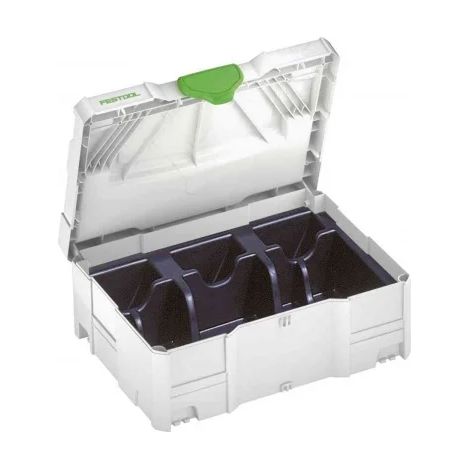 Festool – Malette de rangement Systainer T-LOC SYS-STF 80x133 – Dimensions 396 x 296 x 112 mm – 5 compartiments pour abrasifs – Rangement étanche