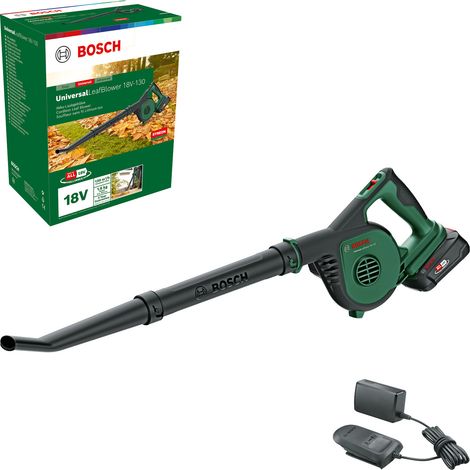 Bosch 18v Cordless Leaf Blower UniversalLeafBlower 18V-130 1x 2.5Ah Battery (1/5)