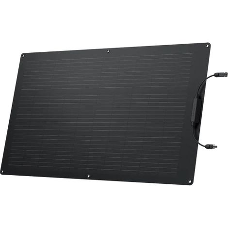 Ecoflow – Panneau solaire flexible 100W – Léger 2,3 kg – Indice d'étanchéité IP68 – Flexibilité 258° pour surfaces courbes