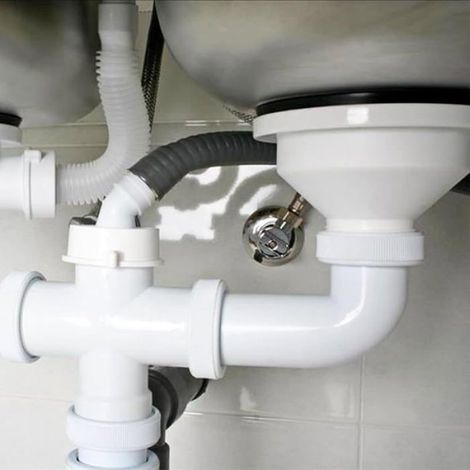 2 Pièces Tuyau pour Hotte Raccord PVC 100,Convient aux Diamètres de 100 mm À 80 mm Réducteur Rond Universel pour Systèmes de 1 (1/5)