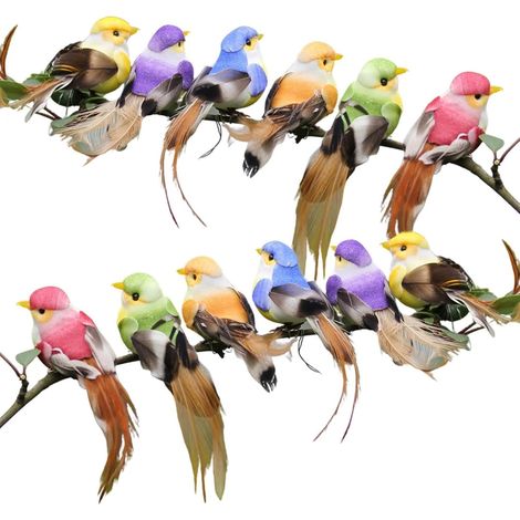 Künstlicher Vogel realistische Vogelsimulation Feder