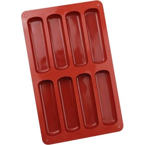 Silikon-Eiswürfelform – Butter- und Riegelform – 28 x 17,5 cm – Kälte- und hitzebeständig – 1 Stück (1/5)
