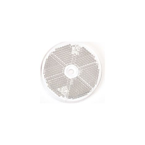 CATADIOPTRE ROND BLANC 61MM A FIXER (1/4)
