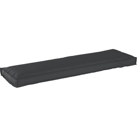 Kissen Schwarz 140 x 40 x 8 cm Oxford-Stoff