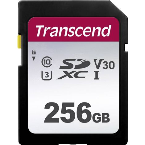 Transcend Premium 300S Scheda SDXC 256 GB Class 10, UHS-I, UHS-Class 3, v30 Video Speed Class (1/2)
