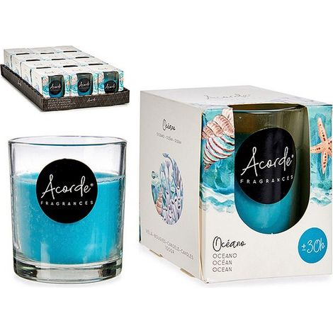 Candela in vetro - Mare