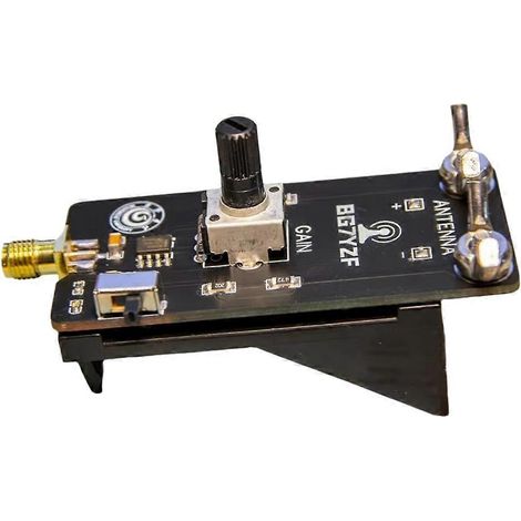 Antenne boucle active à ondes courtes NE592 pour récepteur SDR (radioamateur uniquement, HF, AM, MW) (1/5)