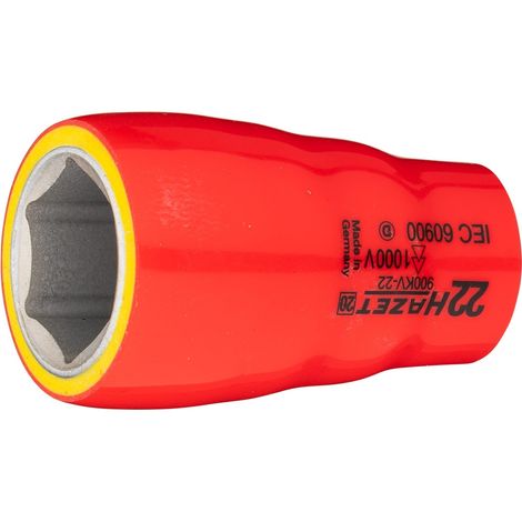 Hazet 900KV-22 Steckschlüssel-Einsatz 1/2" VDE 22m m (1/5)