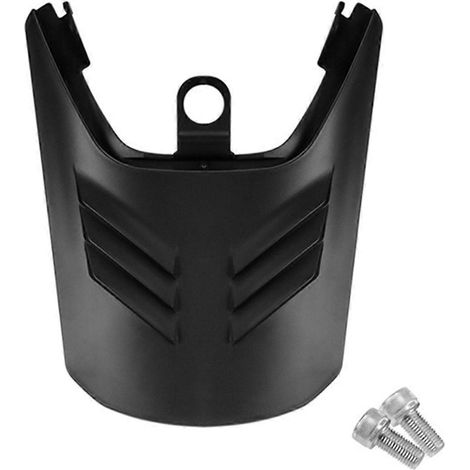 Ausziehbarer hinterer Kotflügel für Motorrad, schwarz