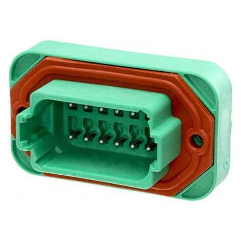 Connecteur Series DT15 Female 12 Voies PCB Vert