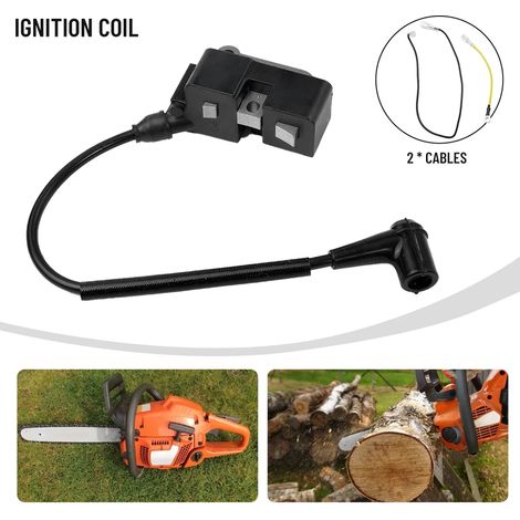 Bobine d'allumage pour tronçonneuse Husqvarna 340 345 346 350 351 353 357 359 362 365 372 - Accessoires pour tondeuses à gazon et outils de jardin