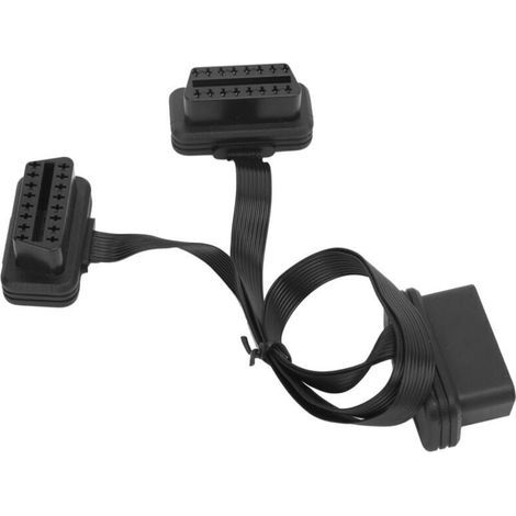 Câble d'extension Plat à 16 Pin à 2 Outil de Diagnostic de Voiture Universel de Voitures Automobiles Universels. (1/4)
