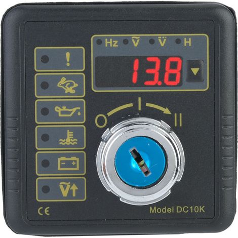 Moteur DC10K, démarreur manuel, générateur, module de commande, panneau de commande (1/5)