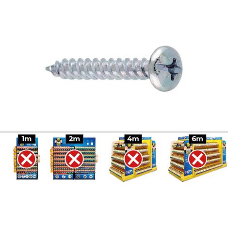 CAJA 100 unid. TORNILLO TORNIGRAP PZ N°37 DIN/REF TG 4.8x32mm CINCADO CELO