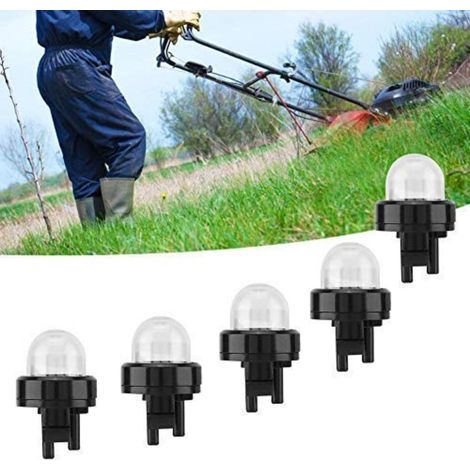 5Pcs Pompe d'ampoule,Bulle d'huile de Carburateur, Apprêt de Carburateur Pompe à Essence Avec Tronçonneuse Trimmer Bulle d'huile de Carburateur, Ampoule pour Stihl Coupé Jardinage Outils. (1/5)