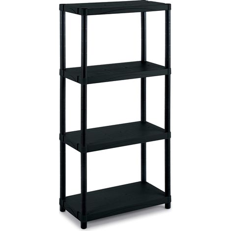 Scaffale 3060 S-4, Étagère Modulaire, Meuble de Rangement, pour Intérieur et Extérieur, 60x30x132 cm (1/5)