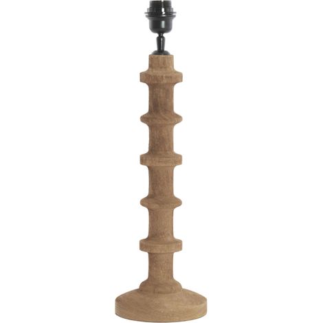 Light & Living - lampada da tavolo - Cecily - marrone - legno - Ø