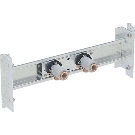 Geberit Duofix Traverse für Wandarmatur Aufputz, variable Armaturenposition, für Trockenbau (1/5)
