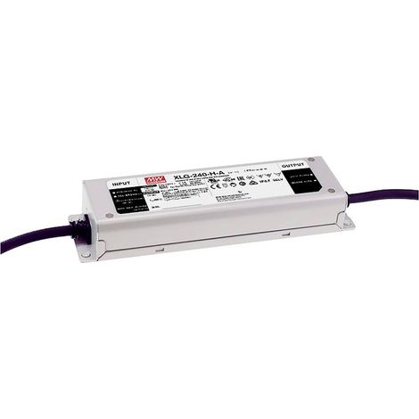 MEAN WELL XLG-240-M-AB Driver de LED à puissance constante 239.4 W 700 - 2100 mA 90 - 171 V/DC fonction dimmeur 3 en 1, (1/3)