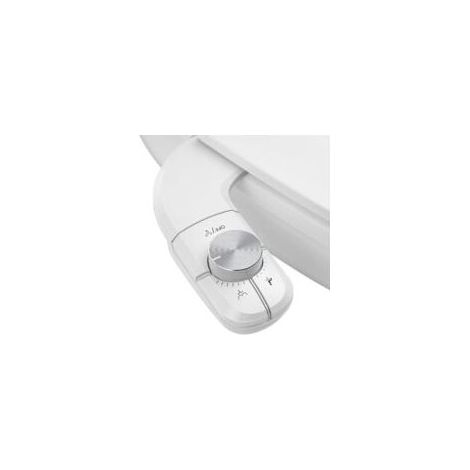Douchette légère pour les fesses, double buse autonettoyante à angle réglable, lavage hygiénique fessier et intime, pression d'eau réglable (1/5)
