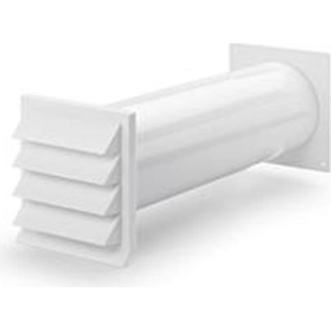 Naber COMPAIR System Ø 150 K-Klima-R 150/150 Mauerkasten Jalousie ziegelrot