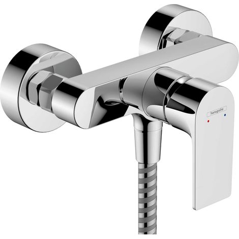 Hansgrohe – Mitigeur de douche chromé 150mm – Débit 14,9 l/min – Clapet anti-retour silencieux – Limiteur de température – 72650000 (1/9)