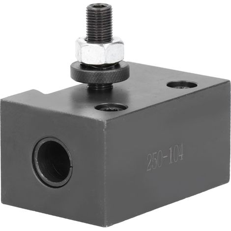 Support porte-outil AXA 250-104 6-12 pouces changement rapide acier fort carbone fixation fraiseuse CNC (1/5)
