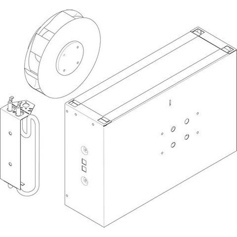 Ersatzteil 87186664060 Gebläse mit Vorwärmer von BOSCH - 87186664060 (1/2)