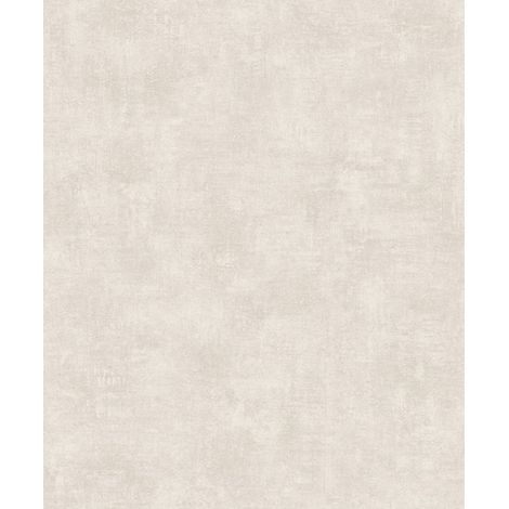 Papier peint uni effet toile lin gris perle