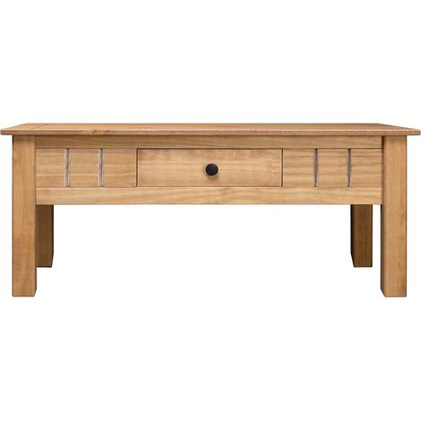 Table basse,Table d'appoint, Table de Salon 100x60x45 cm Pin massif Assortiment Panama195533 (1/5)