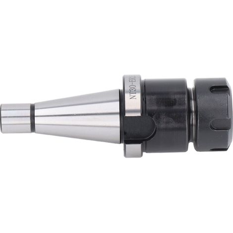 Mandrin porte-pince ER25 NT30 M12 pour fraiseuse CNC, accessoire industriel, outillage de précision, acier, fixation robuste (1/5)