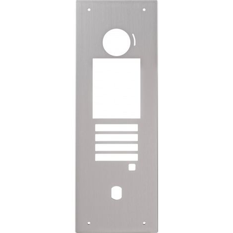 Façade en aluminium naturel pour gtdmblvn PGTBAL AIPHONE 200268
