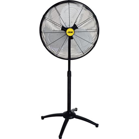 Ventilateur sur pied JBM 53189 120W 3 vitesses D56.5cm Gris