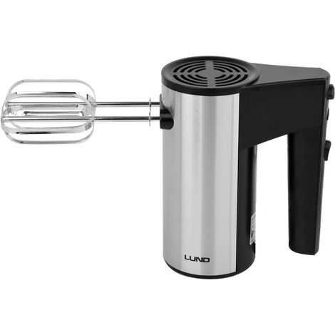 Batidora LUND 67781 200W de acero inoxidable para mezclar y batir, potencia de 200W, diseño ergonómico y fácil de usar (1/5)