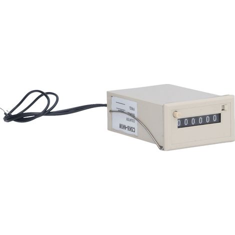 Elektromagnetischer Impulszähler 0–999999 für mechanische Anwendungen in der Erdöl- und Textilindustrie (24 V DC) (1/5)
