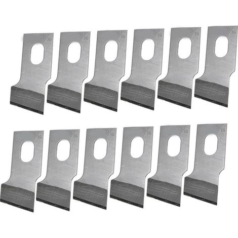 Lot de 12 lames pour boutonnière droite 781, accessoires de machine à coudre industrielle (9/16) (1/5)