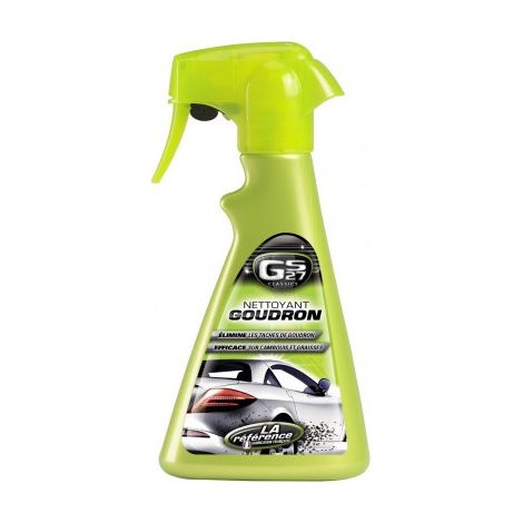 Nettoyant goudron 250 ml – Élimine goudron, cambouis et graisses – Pour plastiques, chromes et peintures – Efficacité professionnelle – Gs27