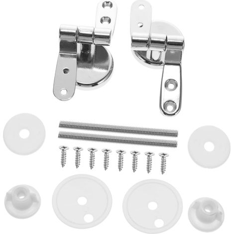 Kit Fixation Charnières Siège Toilette (1/5)