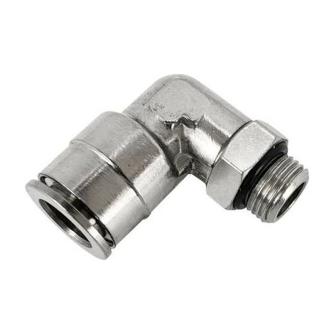TRU COMPONENTS RACCORD COUDé TC-14205552 MPL-G 8-02 à DE TUYAU: 8 MM TAILLE DU FILETAGE: G1/4 1 PC(S)