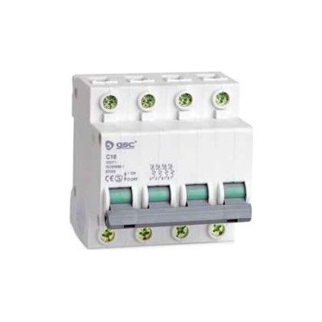 Disjoncteur 4P 32A courbe C GSC 0403666
