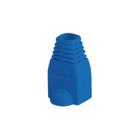 Copri-connettore RJ45 blu, confezione da 100 pezzi (1/3)
