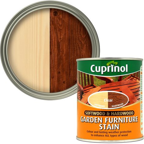 Cuprinol Clear Softwood & Hardwood Garden Furniture Stain – 750ml (1/3)
