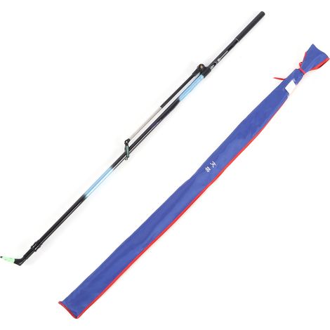 Support télescopique 2.1m porte-canne, support de canne à pêche pour plateforme boîte dédiée positionnement (1/5)