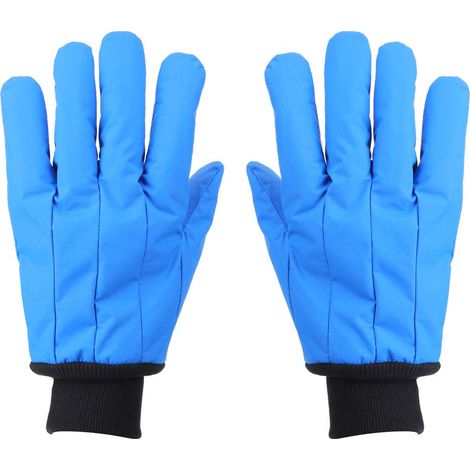 de Protection Cryogéniques Résistants aux Basses Températures pour une sécurité Résistante au Froid de -200 °C à -360 °C pour les Travailleurs des Salles de Congélation Bleu (1/5)