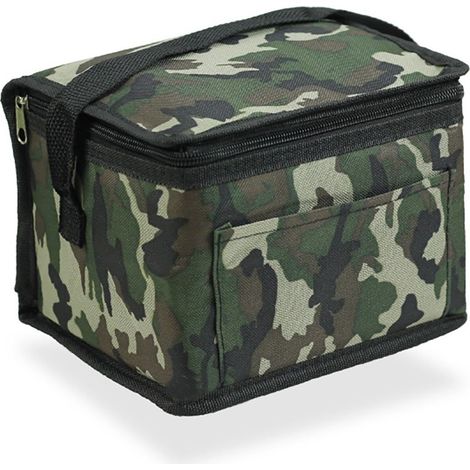 Kühlschrank im Camouflage-Design mit Griff 4,5 l Hidalgo
