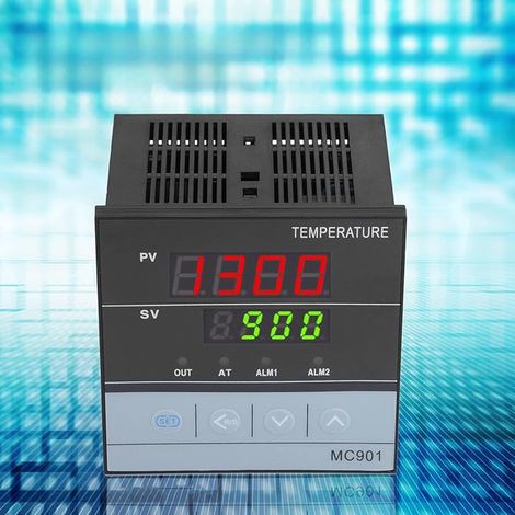Controlador de temperatura PID MC901 con pantalla digital (1/5)