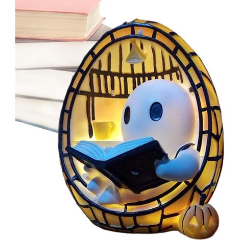 Lampe De Lecture Fantôme Décor Esthétique Adorable Aux Couleurs (1/5)